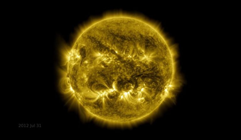 Watch a 10-year time-lapse video of the Sun